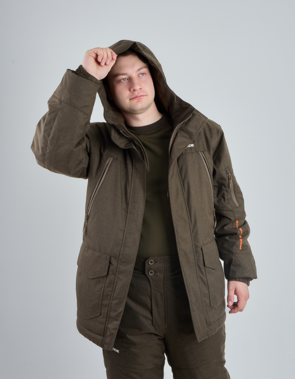 Выстрел костюм PRIDE, зимний -15, св.коричневый