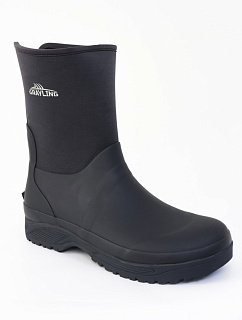 Рыбацкие неопреновые средние сапоги GRAYLING Fregat (Фрегат) черный GMHM-000